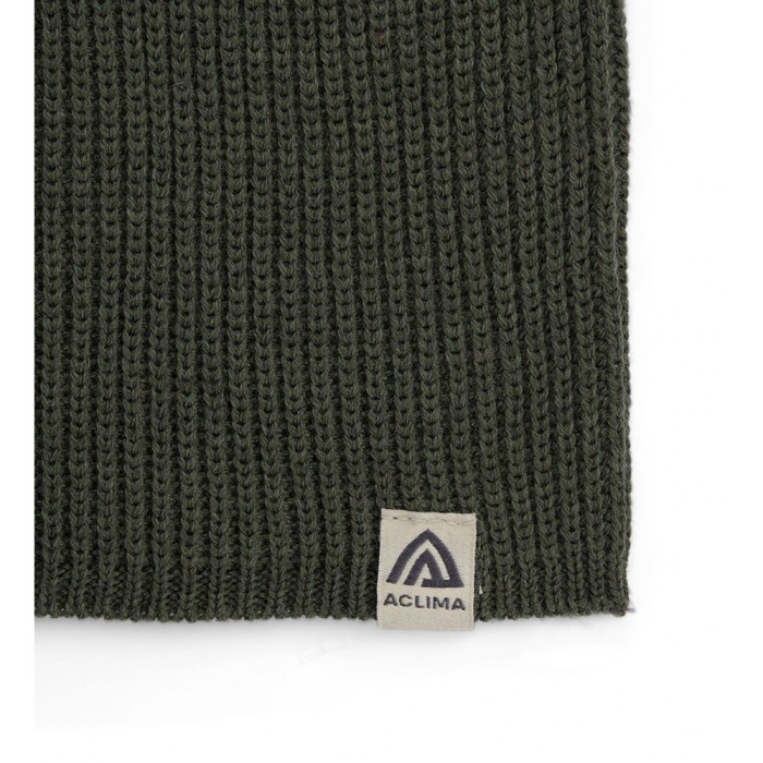 Балаклава-шапка Aclima Flat Knit Balaclava Hat Olive Night OneSize  