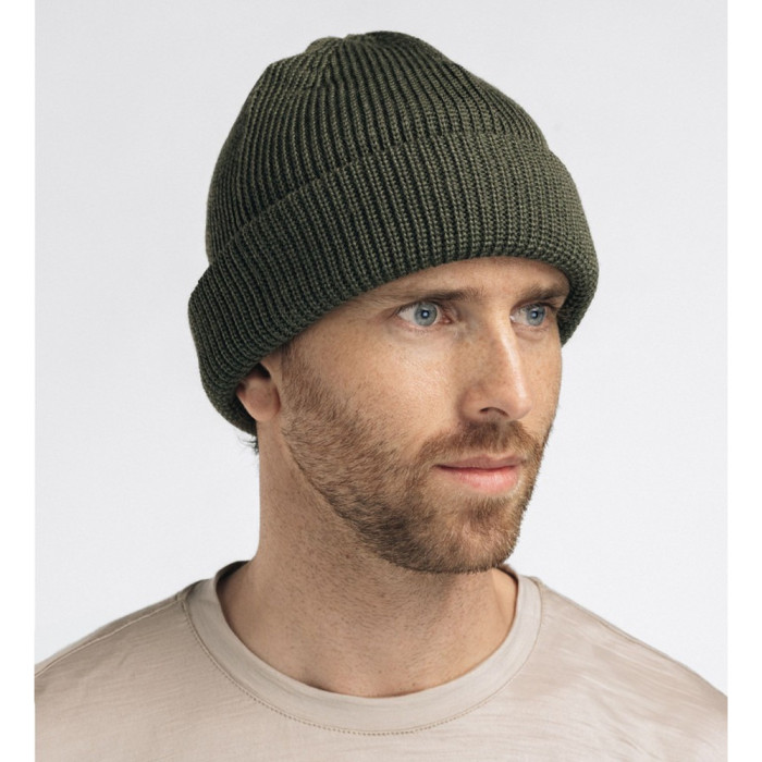 Балаклава-шапка Aclima Flat Knit Balaclava Hat Olive Night OneSize  