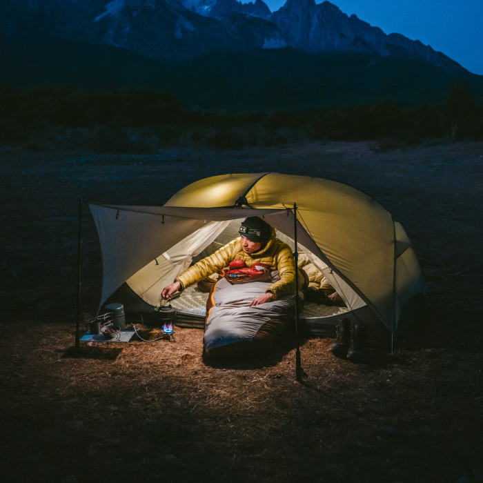 Палатка двухместная ультралегкая Naturehike Mongar UL CNK2550WS016, коричневая  