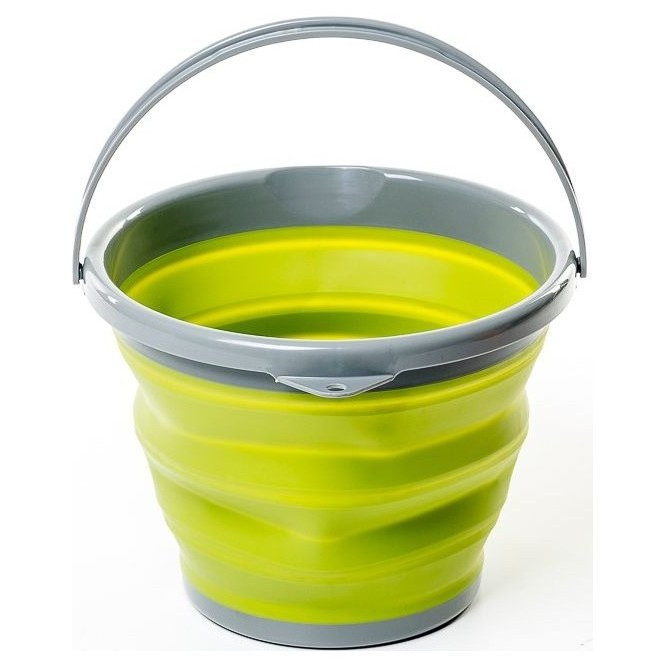 Ведро складное силиконовое Tramp TRC-091-olive 