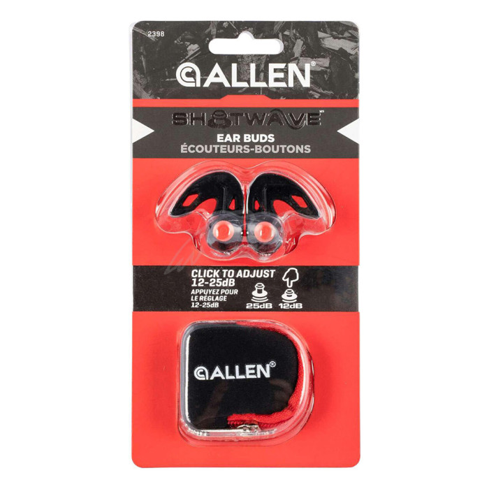 Беруши Allen Shotwave с клапаном 