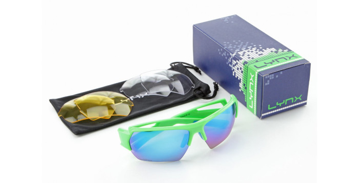 Очки Lynx Tampa W Shiny fluorescent green  