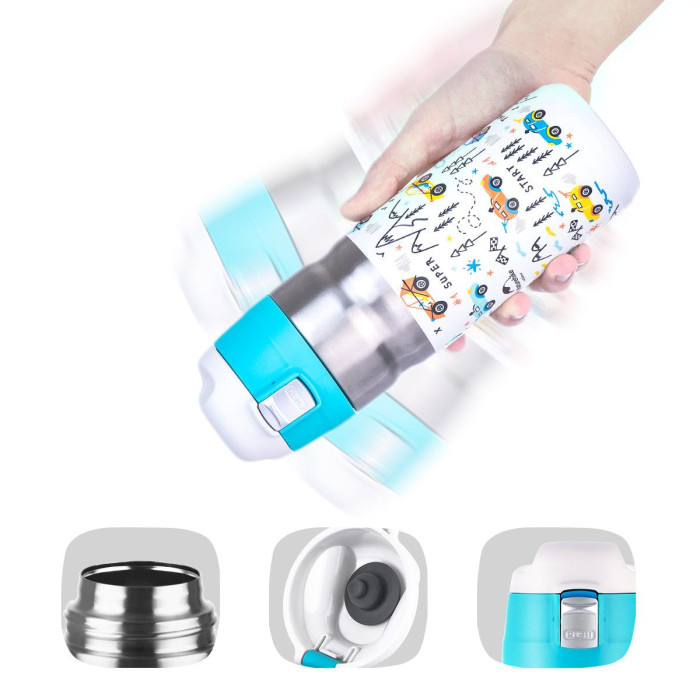 Термокружка Naturehike Bounce Cover vacuum cup Q-9H 0.5 л NH19SJ009 белый  