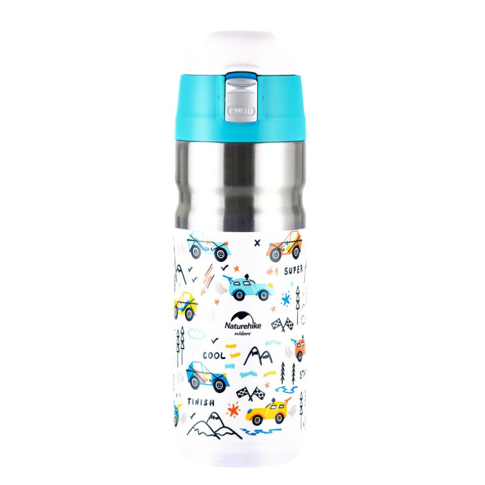 Термокружка Naturehike Bounce Cover vacuum cup Q-9H 0.5 л NH19SJ009 белый  