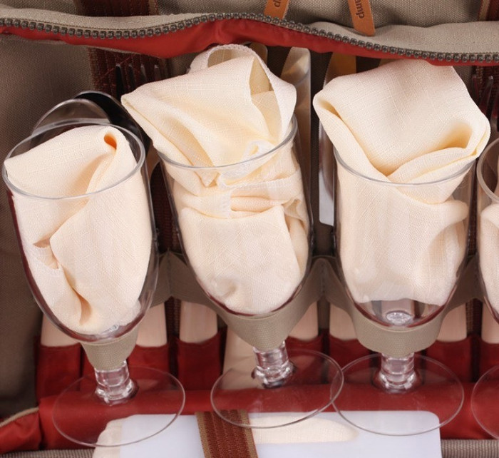 Набор для пикника KingCamp PICNIC BAG-4 (KG3798) Brown  