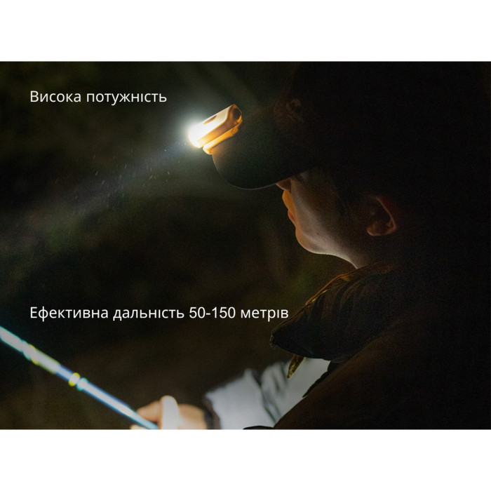 Фонарь с клипсой Naturehike NH21ZM013, бежевый  