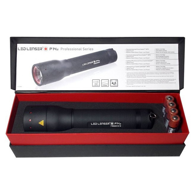 Карманный фонарь Led Lenser P14.2, 350 лм (блистер)  
