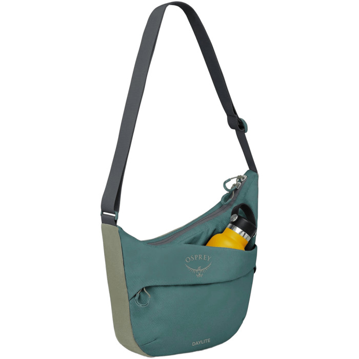 Сумка Osprey Daylite Crossbody Pouch cascade blue/latte brown - O/S - бирюзовый  