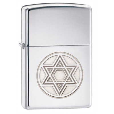 Зажигалка Zippo Star of David High Polished (28288)