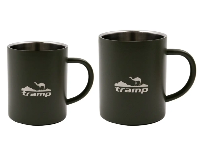 Термокружка Tramp TRC-010, 400 мл, олива  
