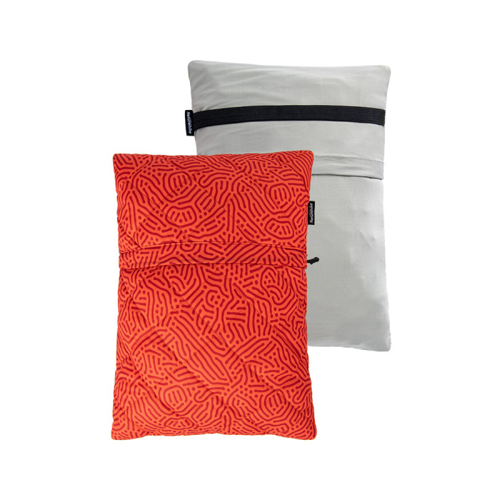 Подушка Naturehike Sponge Square Pillow red NH19ZT001  