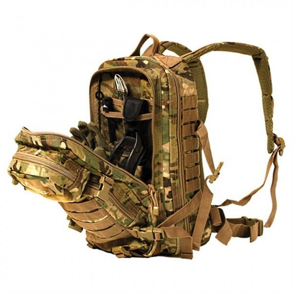 Рюкзак RED Rock Assault 28, standart woodland  