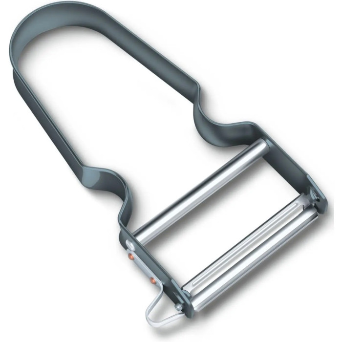 Овощечистка Rex прямое лезвие син. (109x65x13мм)  