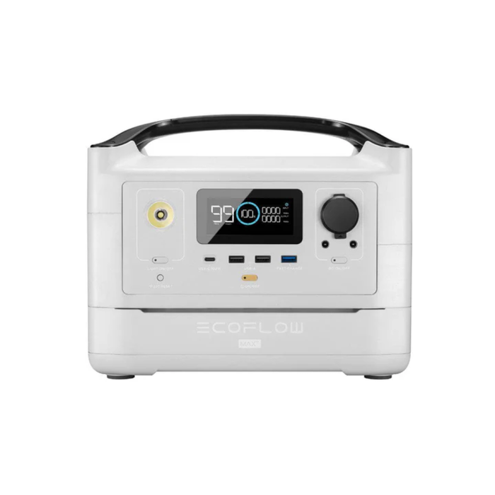 Зарядная станция EcoFlow RIVER MAX Plus Moon white, 600W  