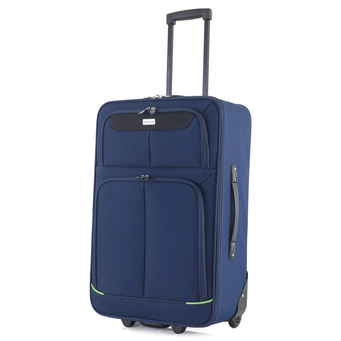Чемодан Semi Line 24" (M) Blue/Green Lines (T5755-2)  