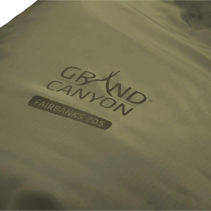 Спальный мешок Grand Canyon Fairbanks 205 -4°C Capulet Olive Left (340021)  