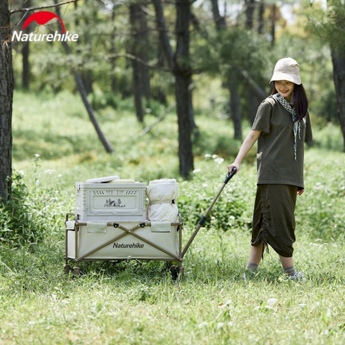 Складная тележка ТС06 Naturehike CNH22JU012, песочная  