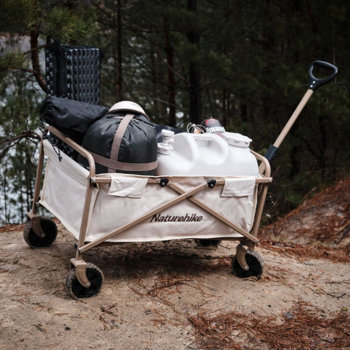 Складная тележка ТС06 Naturehike CNH22JU012, песочная  