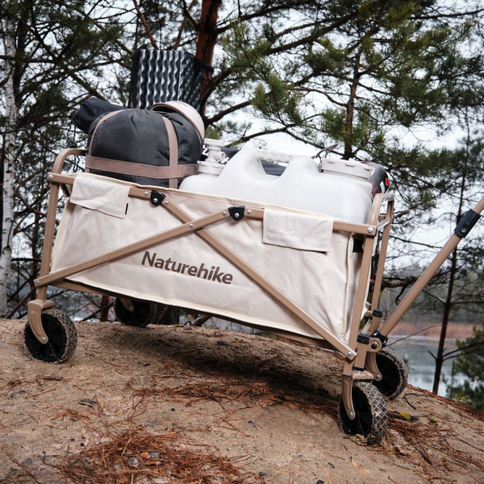 Складная тележка ТС06 Naturehike CNH22JU012, песочная  