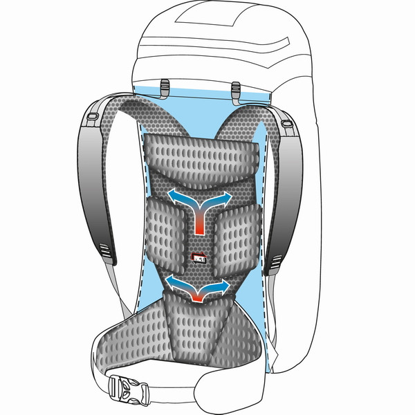 Рюкзак Ferrino Radical 80+10 (белый)  