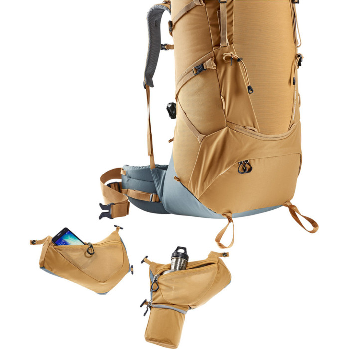 Рюкзак DEUTER Aircontact Core 60+10 цвет 6318 almond-teal  