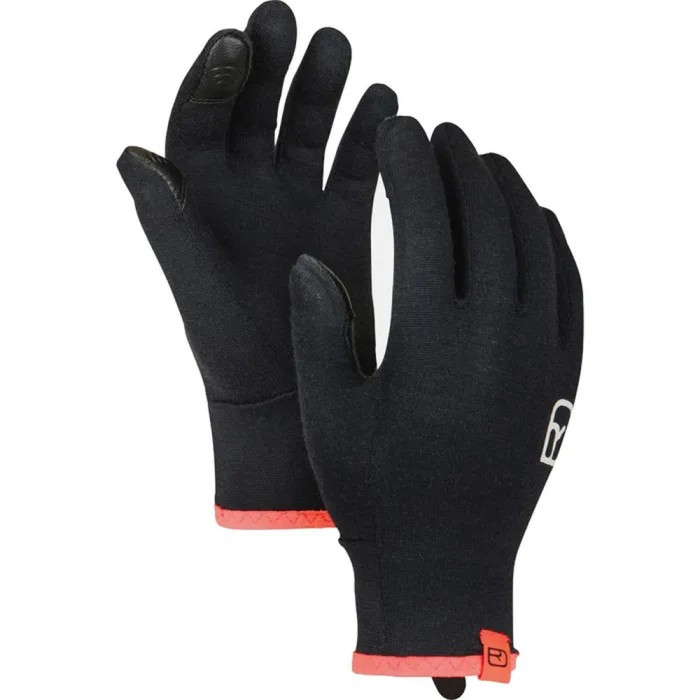 Перчатки женские Ortovox 185 ROCK'N'WOOL GLOVE LINER W black raven - XS - черный (2024)