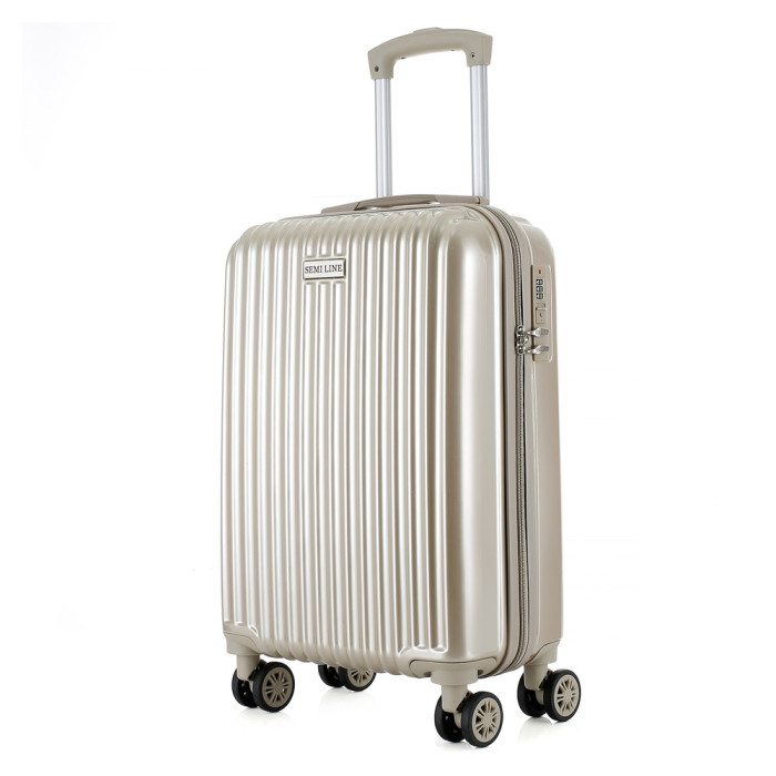 Чемодан Semi Line 20" (S) Gold (T5954-1)