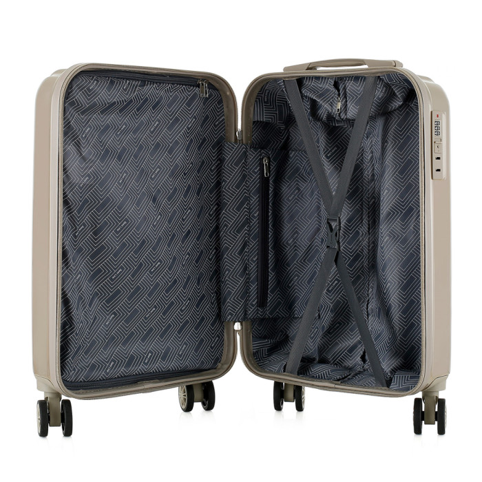 Чемодан Semi Line 20" (S) Gold (T5954-1)