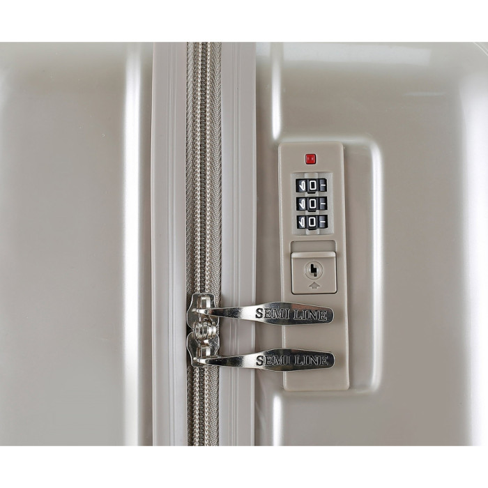 Чемодан Semi Line 20" (S) Gold (T5954-1)