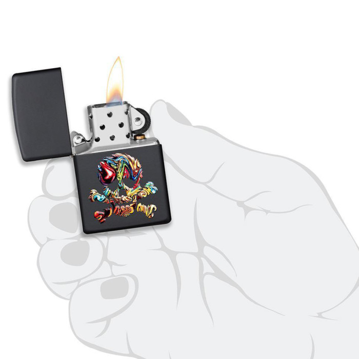 Зажигалка Zippo 218 Skull Design (49187)  