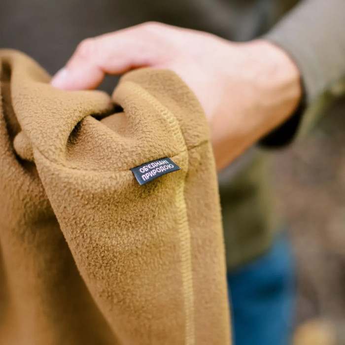 Повязка флисовая Tribe Neck Warmer T-KF-0024-coyote, L-XL  