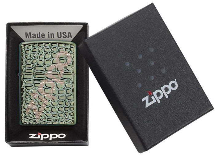 Зажигалка Zippo Armor Chameleon Alligator 29525  