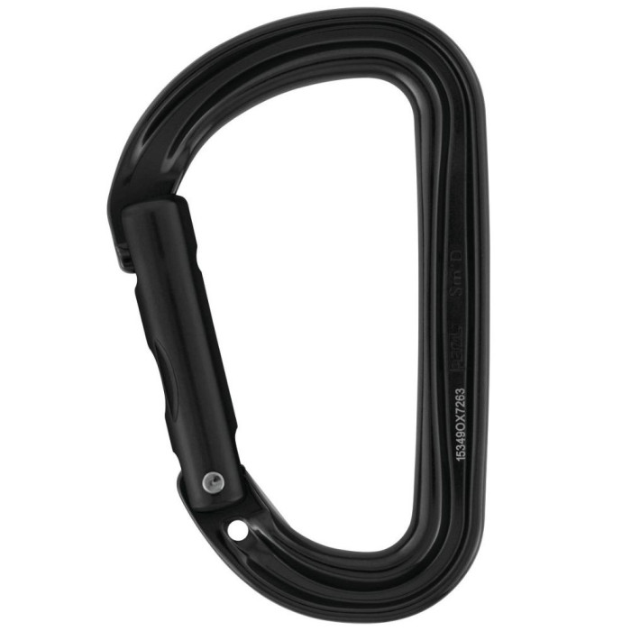 Карабин PETZL SM'D screw lock black (M39ASLN)  