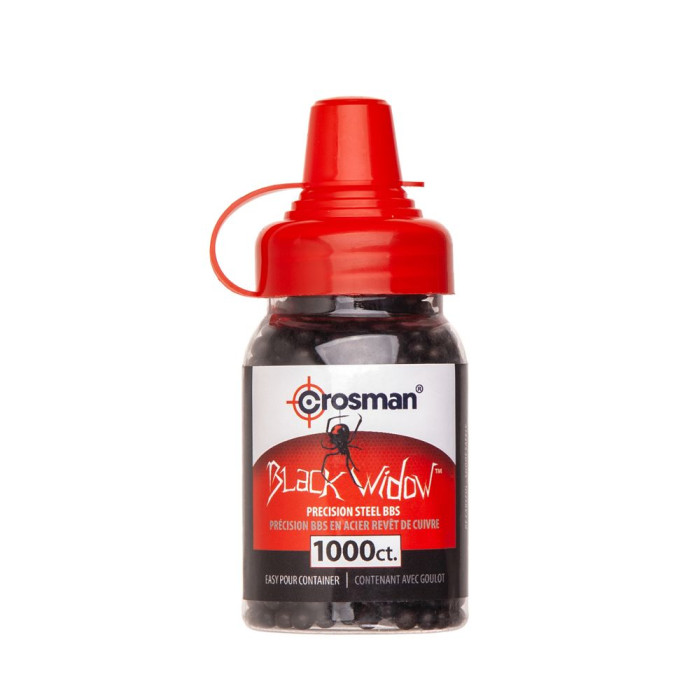 Пульки для пневматических винтовок Crosman Black Widow 1000 Count кал.4,5мм  