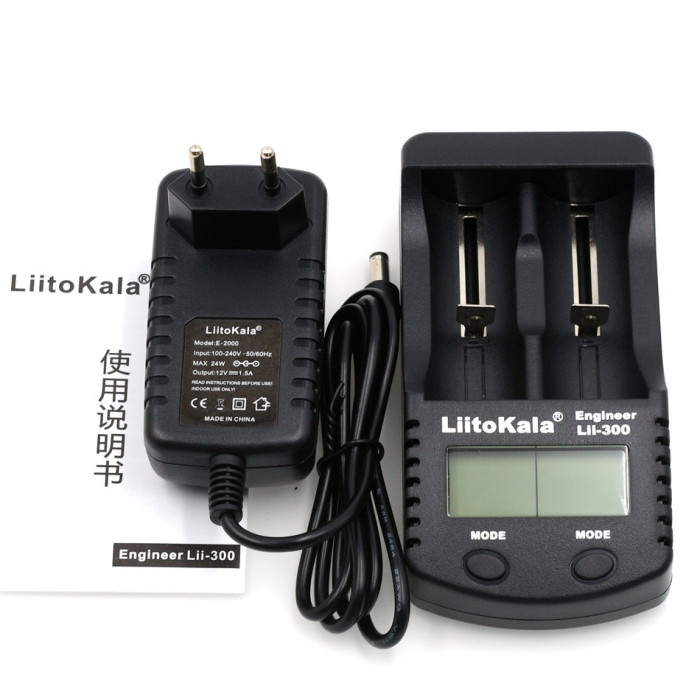 Зарядное устройство LiitoKala Lii-300 battery charger  