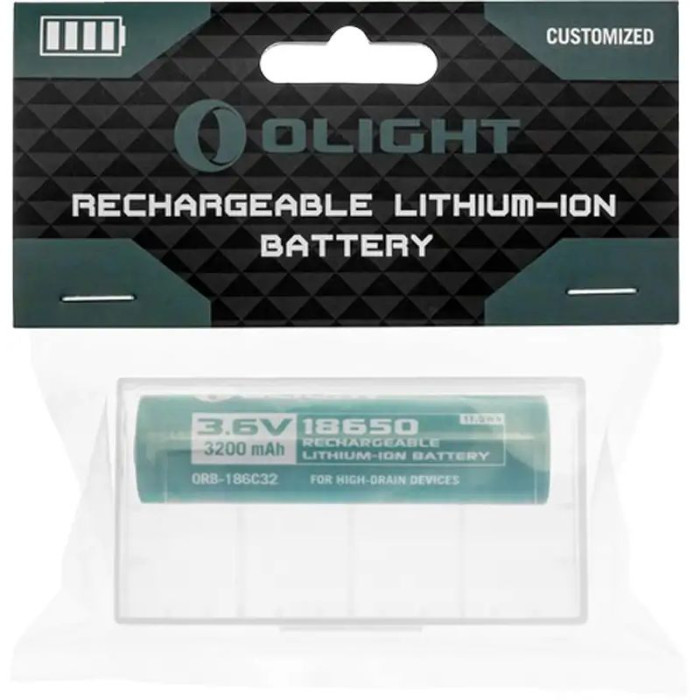 Аккумуляторная батарея Olight ORB3-186C32, 3200 mAh  