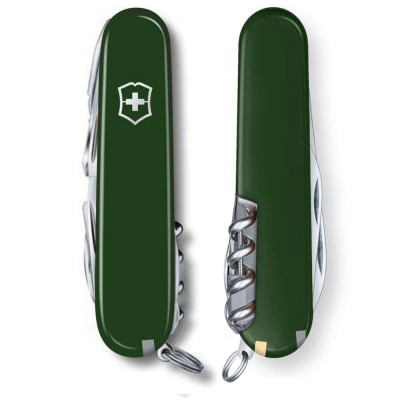 Нож Victorinox Swisschamp 91мм/33функ/зел