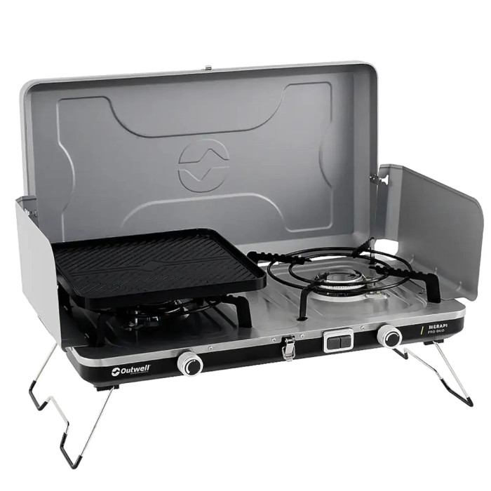 Портативная газовая плитка Outwell Merapi Pro Duo Deluxe (651270)  