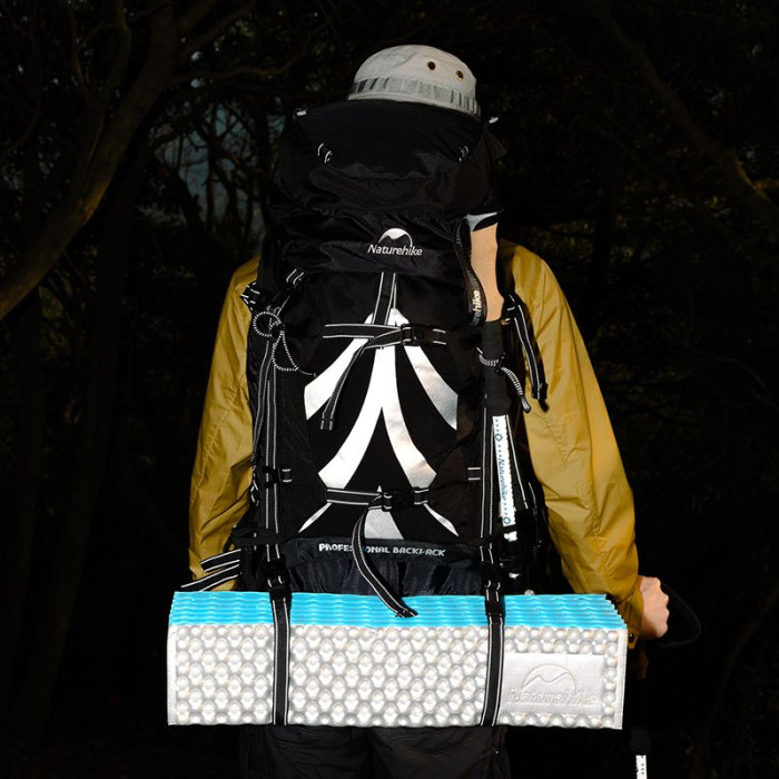 Рюкзак туристический Naturehike NH70B070-B, 70 л+5 л, светло-коричневый  