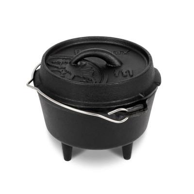 Казан-жаровня чугунная Petromax Dutch Oven ft1 на ножках 0,9 л