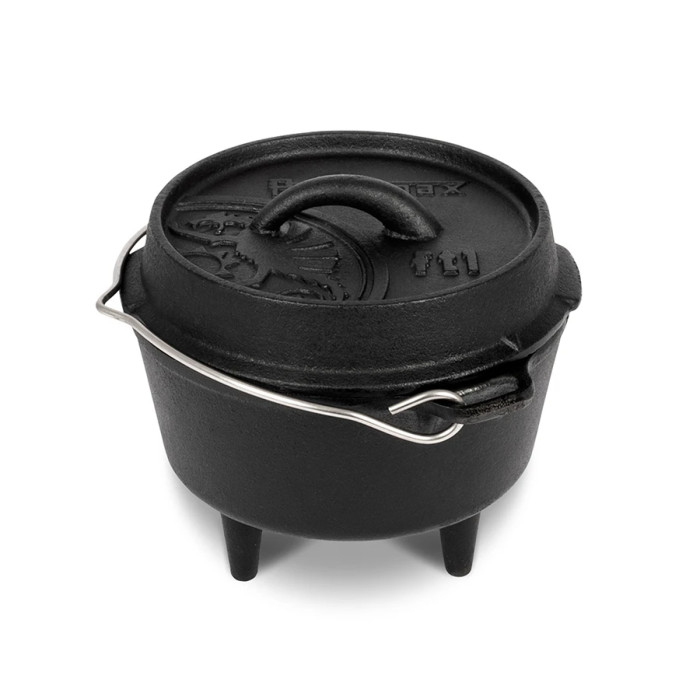 Казан-жаровня чугунная Petromax Dutch Oven ft1 на ножках 0,9 л 