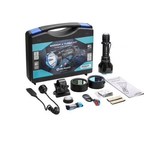 Карманный фонарь Olight Warrior X Turbo KIT,1100 люмен,черный  