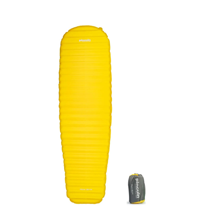 Самонадувающийся коврик Pinguin Peak NX, 188x54x3.8см, Yellow (PNG 716313)  