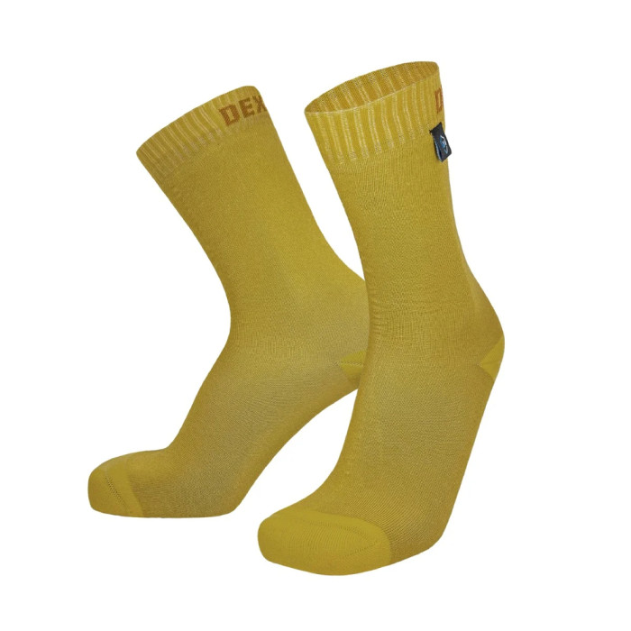 Носки водонепроницаемые Dexshell Ultra Thin Crew SSY, р-р M, желтый  