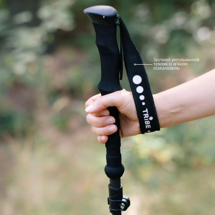 Треккинговые палки Tribe Z-Pole Carbon T-ME-0025-plum  