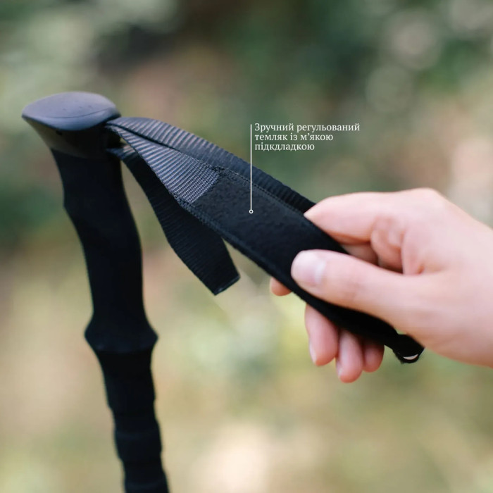 Треккинговые палки Tribe Z-Pole Carbon T-ME-0025-plum  