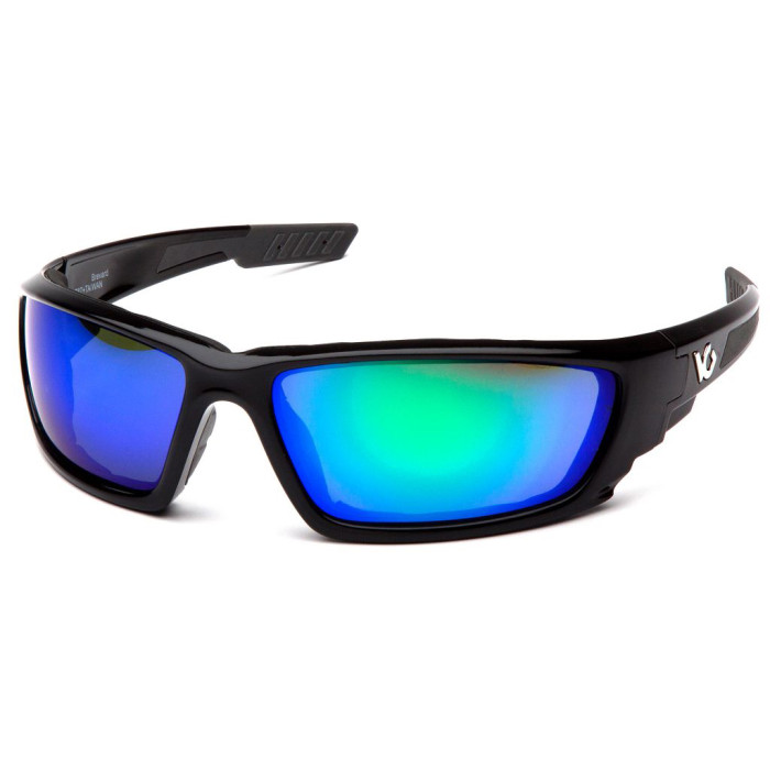 Очки Venture Gear Brevard (green mirror) зеркальные сине-зеленые  