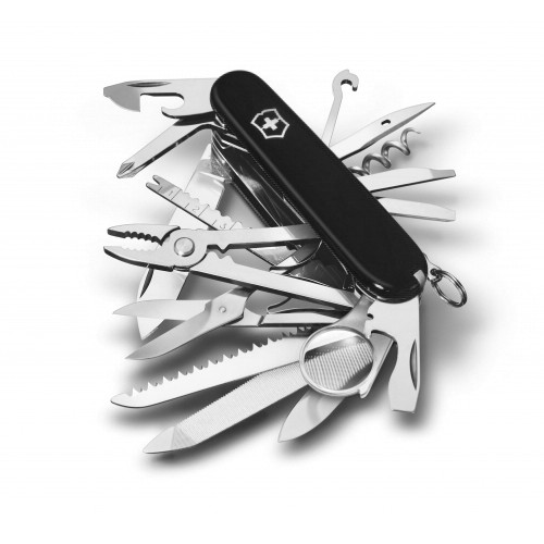 Нож Victorinox Swisschamp 1.6795 (черный)  