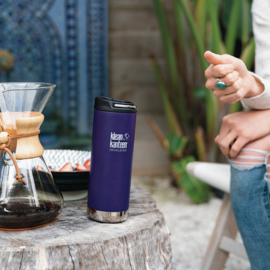 Термочашка Klean Kanteen TKWide Cafe Cap Kalamata Matt 473 ml  