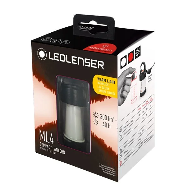 Кемпинговый фонарь Ledlenser ML4 Warm Light  